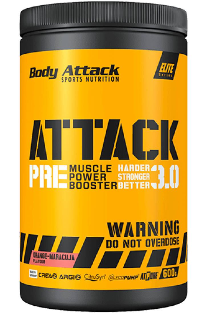 body attack pre attack 30 600g 500