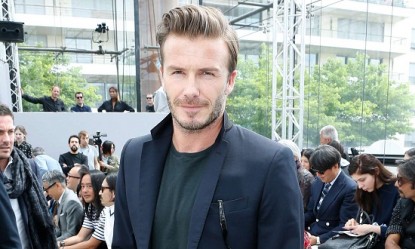 Το σταυρωτό κοστούμι του David Beckham